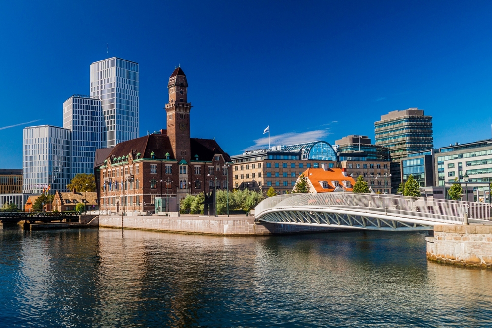 Malmö, cerca de Copenhague