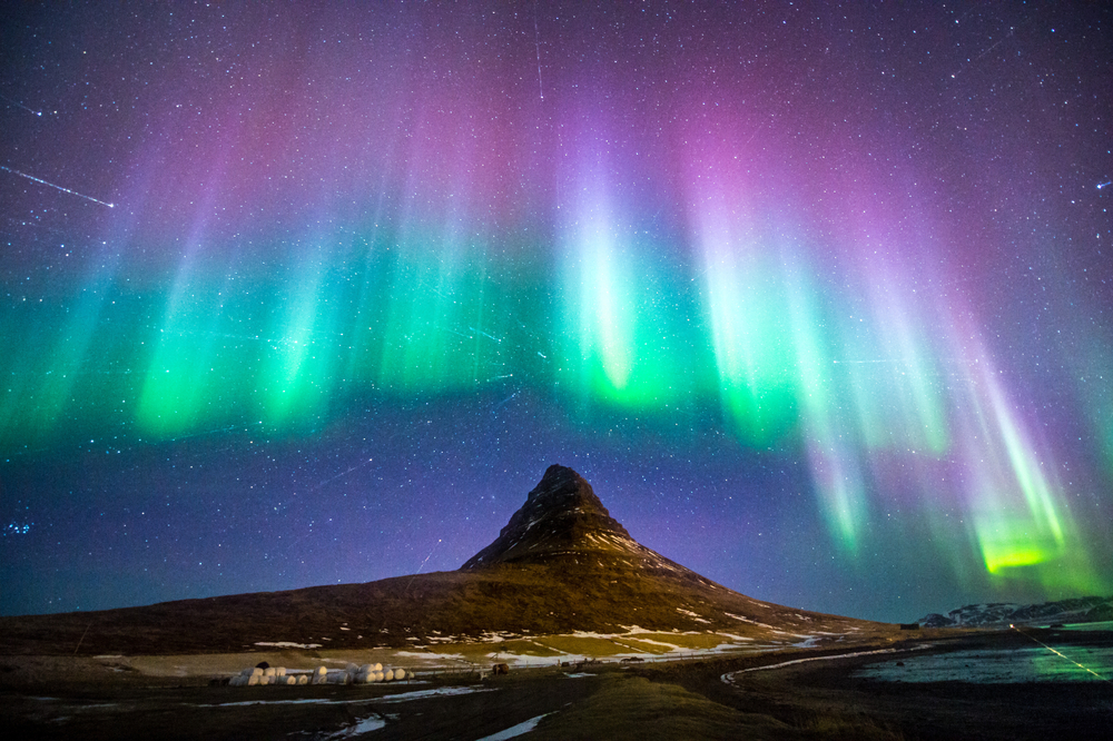 Auroras boreales en Islandia