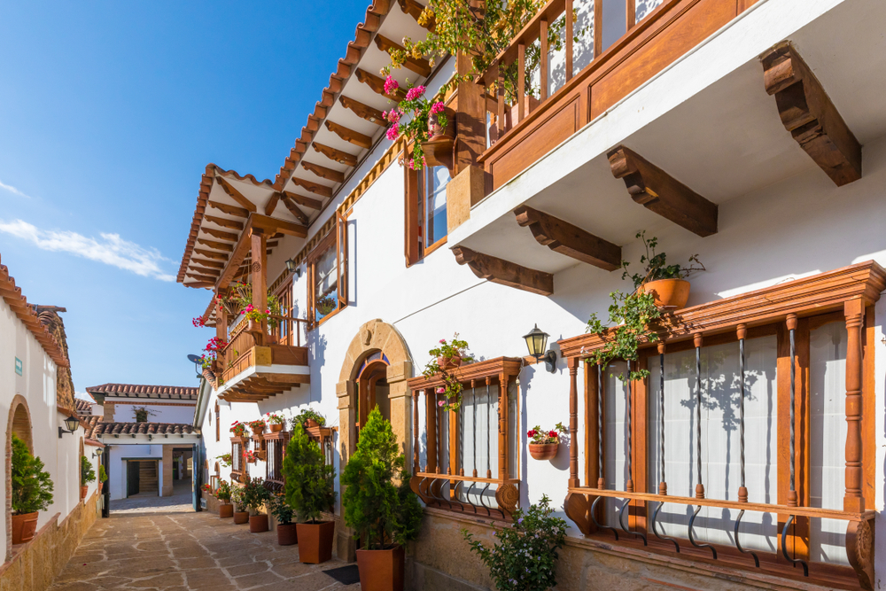 Callejón en Villa de Leyva