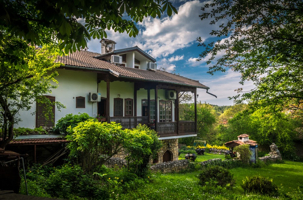 Casa tradicional en Arbanasi, cerca de Bucarest 