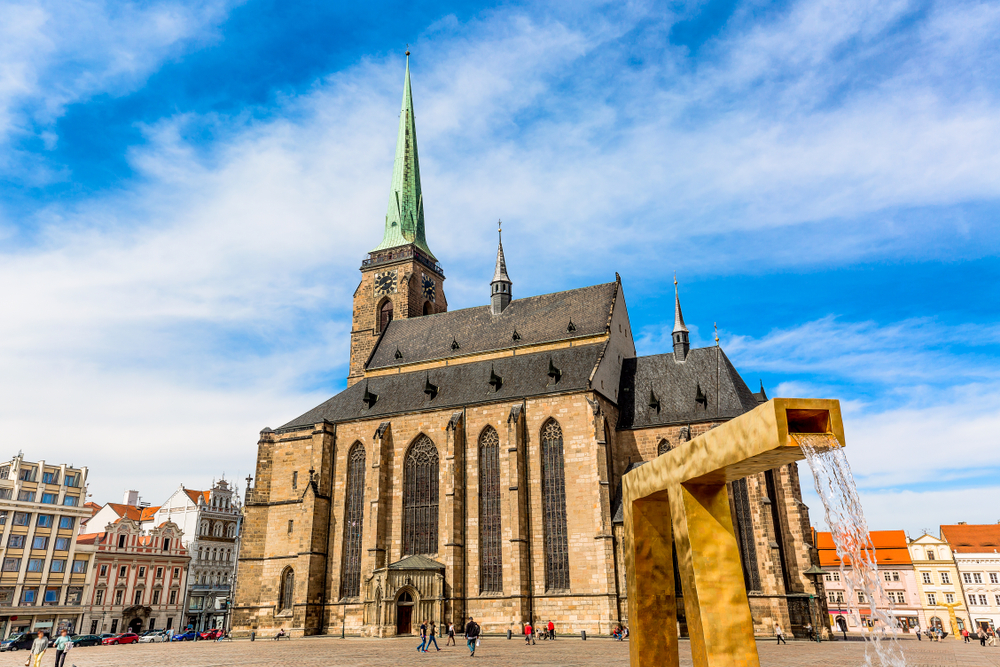 Catedral de San Bartolomé, Pilsen, cerca de Praga