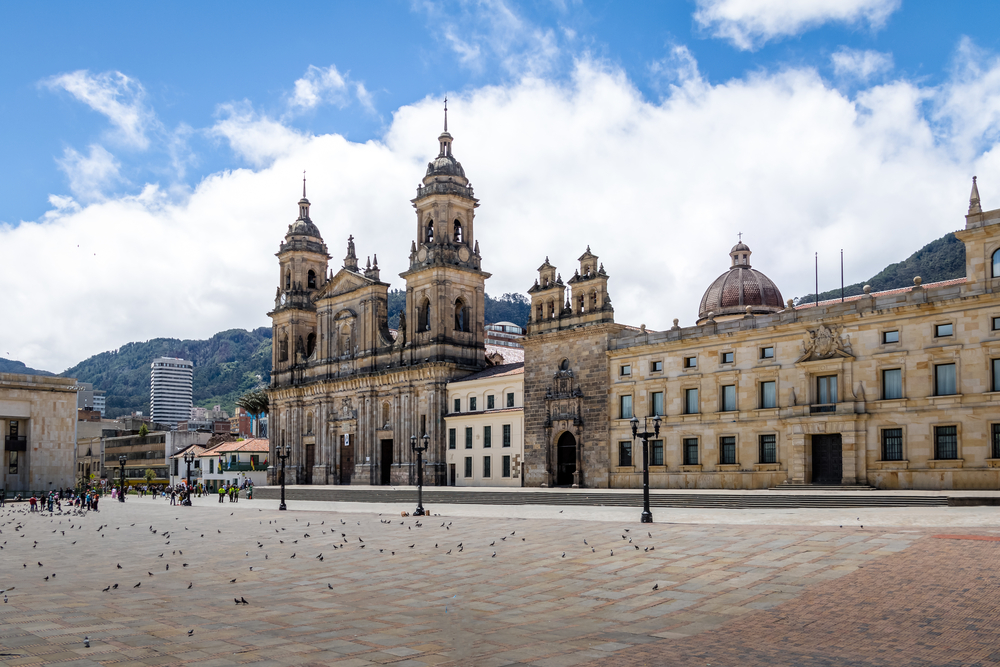 Catedral de Bogotá, en la Plaza de Bolívar