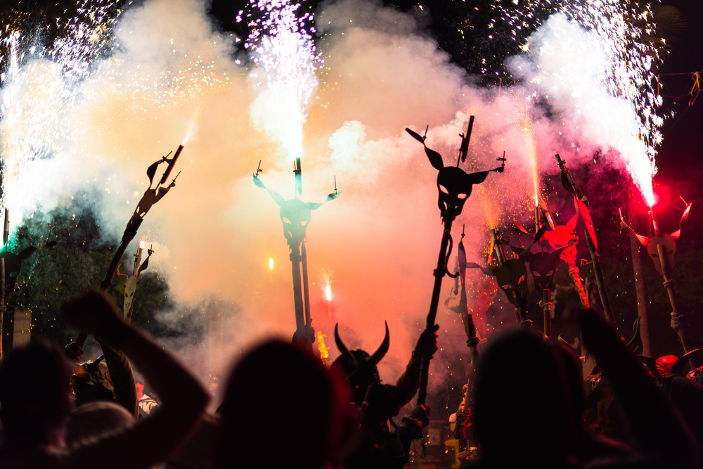 Correfoc en Mallorca