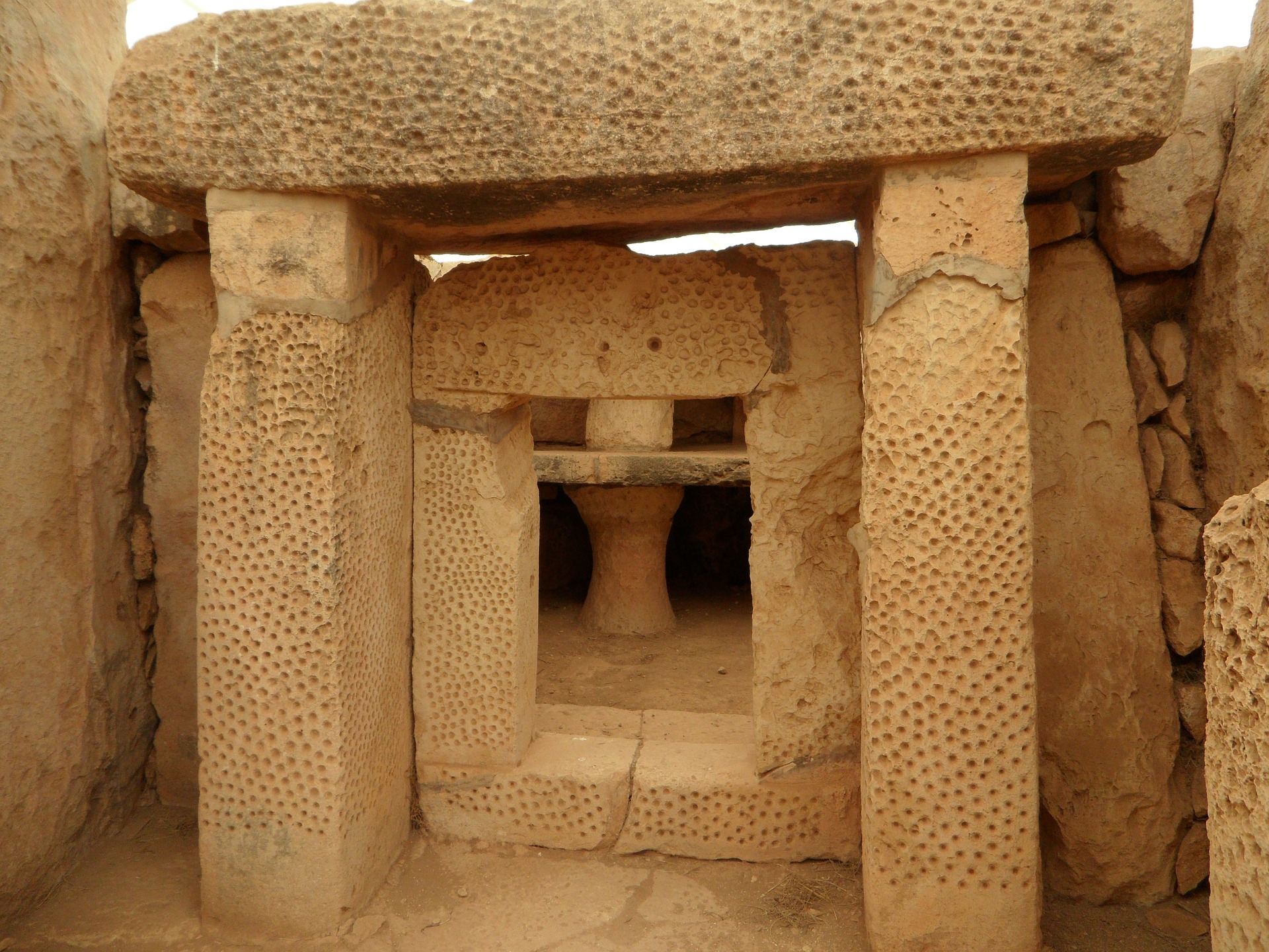 Templo de Mnajdra, en Malta