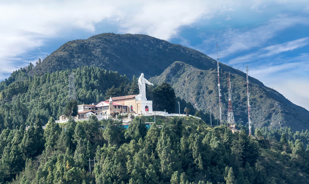 Cerro Monserrate, en Bogotá 