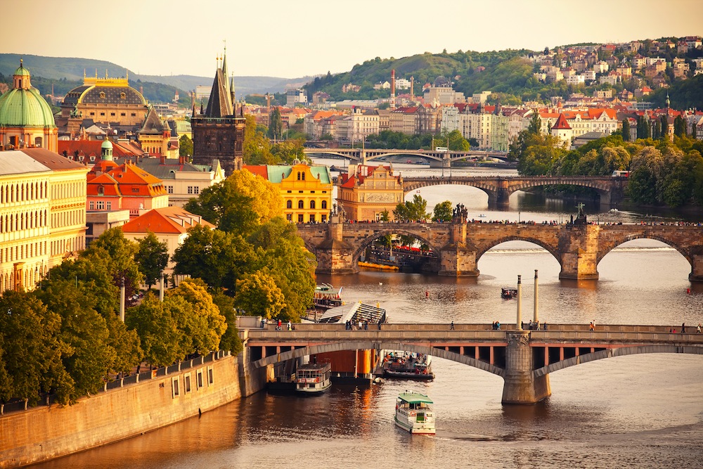 Rio Moldava Praga Que Hacer Cruceros Paseos 101viajes