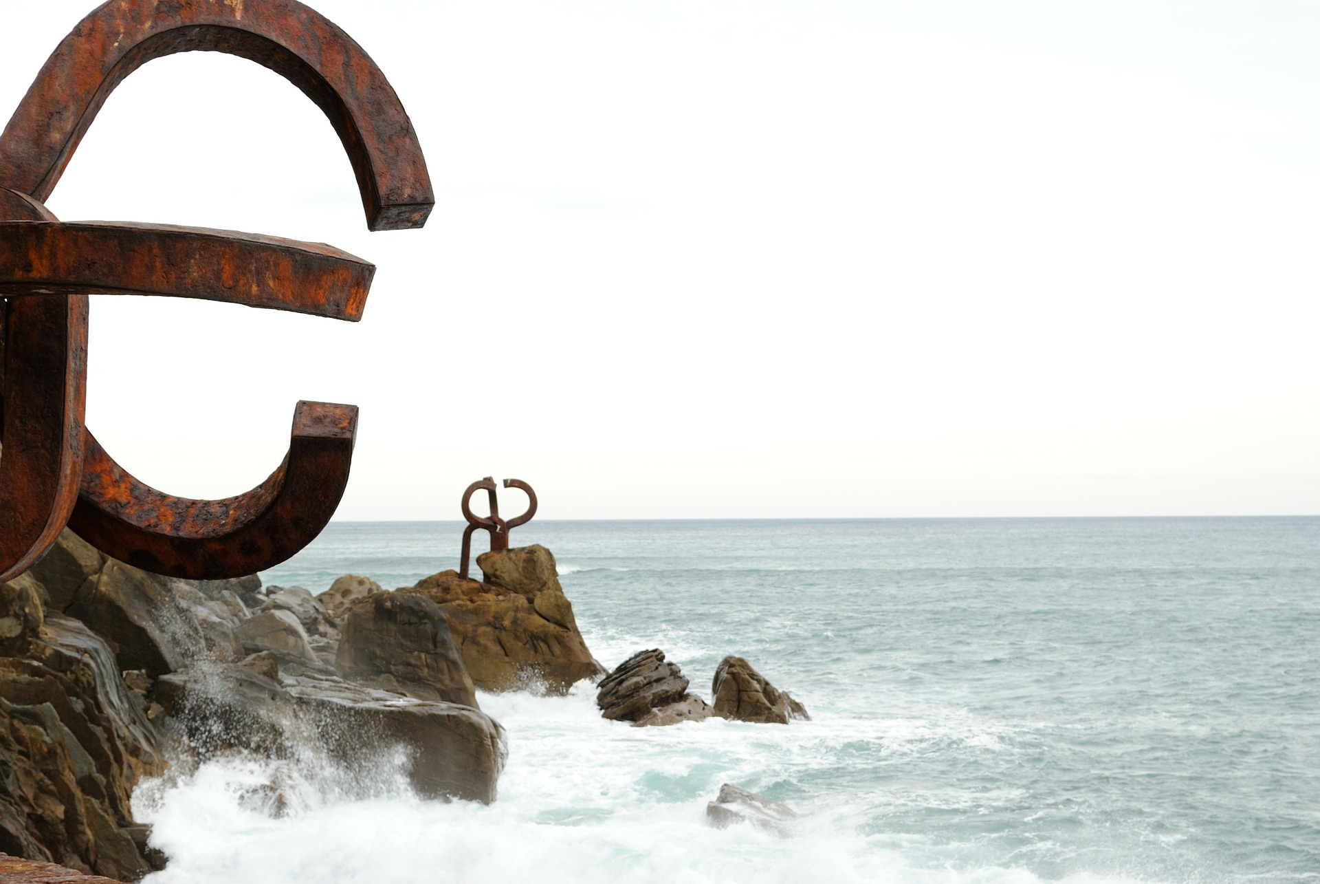 Peine del viento, en San Sebastián