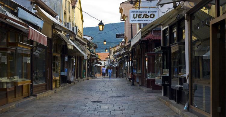 Antiguo bazar de Skopje