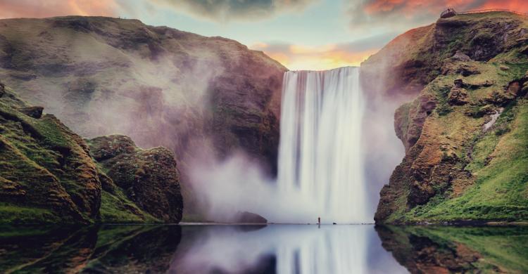 Cascada Skógafoss