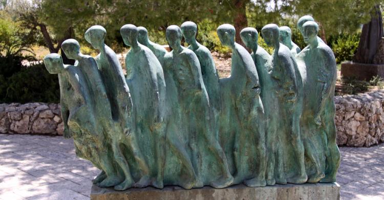 Escultura en el Museo Yad Vashem