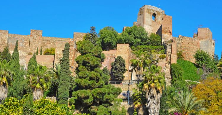 Exterior de la Alcazaba, Málaga