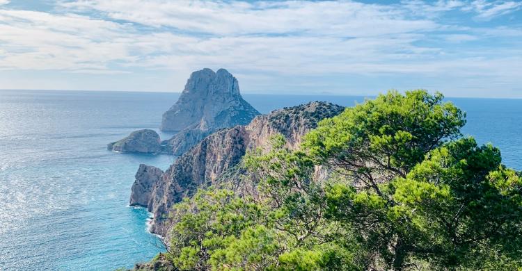 Cala d´Hort, en Ibiza