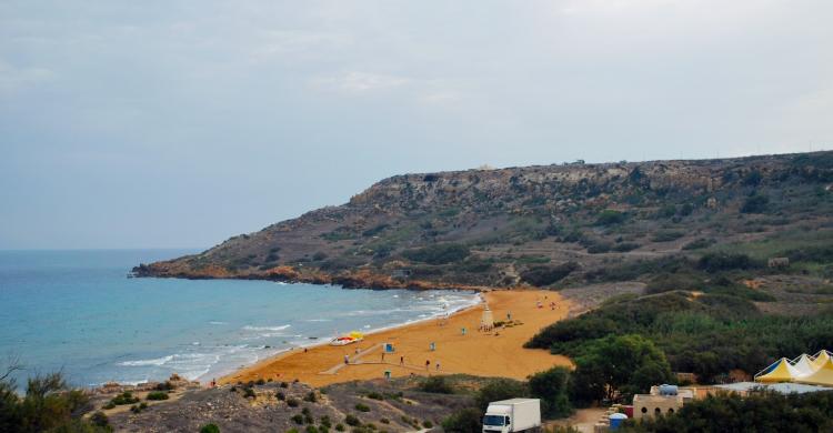 Ramla Beach, en Malta