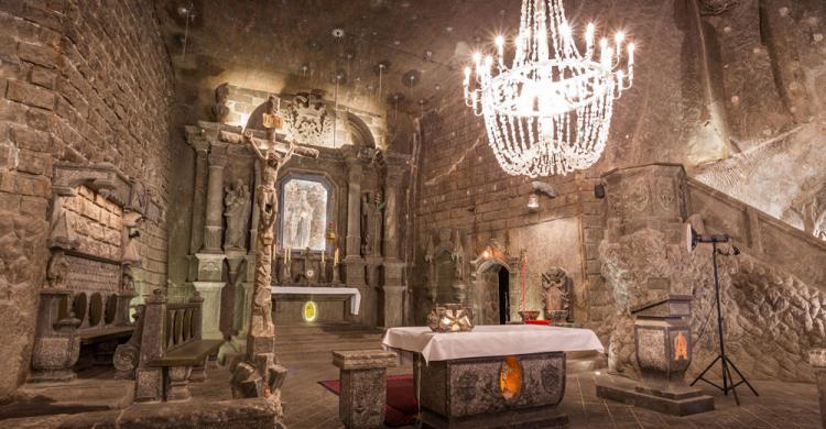 Excursión a la Mina de Sal en Wieliczka con recogida por el hotel