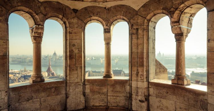 Vistas desde el mirador del Bastión de los Pescadores