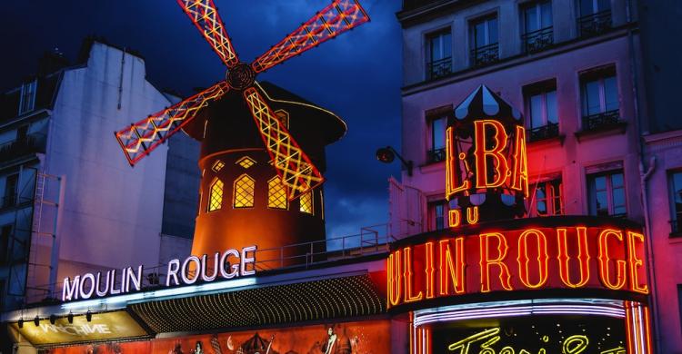 Moulin Rouge, en el barrio de Montmartre