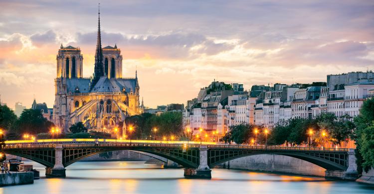 Notre Dame, en la Ile de la Cité