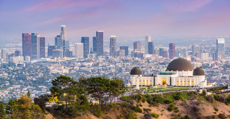 Panorámica del Observatorio Griffith, Hollywood