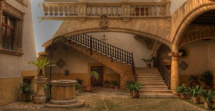 Patio mallorquín