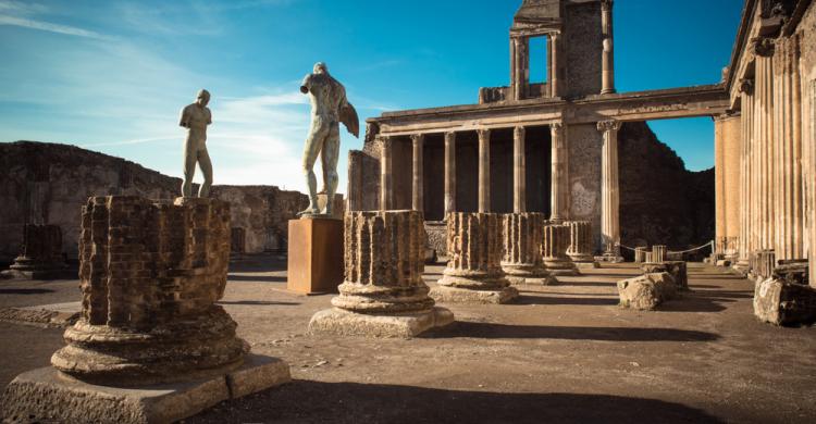 Ruinas de la antigua Pompeya