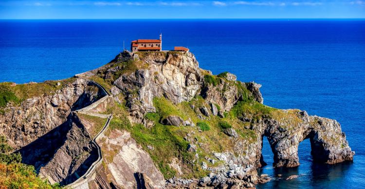 Vistas de San Juan de Gaztelugatxe