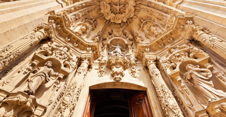 Detalle de la Iglesia de Santa María del Coro