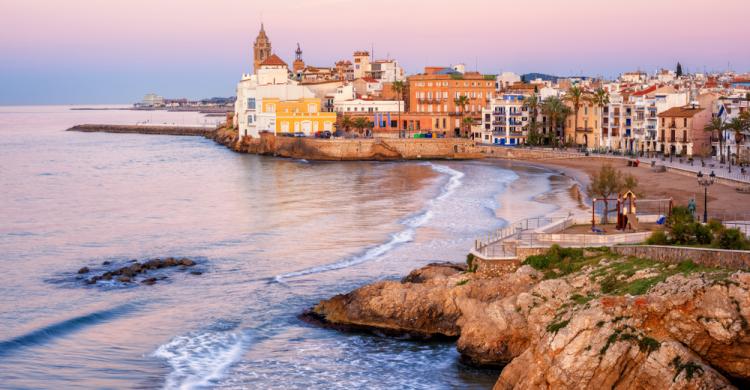 Vista de Sitges