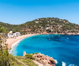 Cala San Vicente, en Ibiza