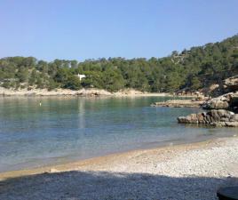 Cala Salada, en Ibiza