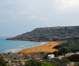 Ramla Beach, en Malta