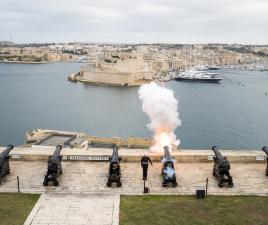 Saluting Battery, en Malta