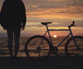 Moverse por San Sebastián en bicicleta