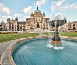 Parlamento de Victoria en British Columbia